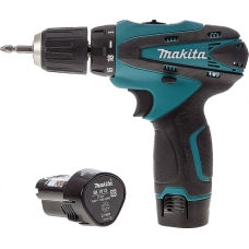 Шуруповерт Makita DF330DWE 12V Li-ion,3Ah з набором інструментів