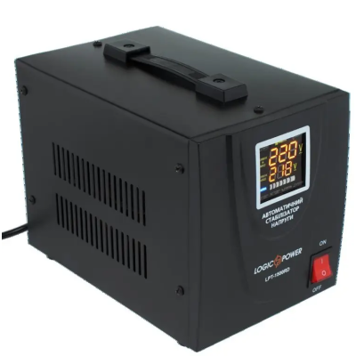 Стабілізатор напруги Logic Power LPT-1500RD BLACK (1050W)