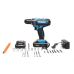 Шуруповерт Makita 550DWE 24V 5A/h Li-Ion з набором інструментів