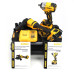 Комплект 2в1 аккумулятор DeWalt 36V (гаечный ключ DCF894 + шлифовальный станок DCG405P2)