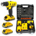 Шуруповерт акумуляторний DeWalt DCD791 (24В, 5 А/год) та набір інструментів у футлярі