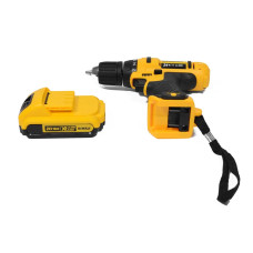 Шуруповерт акумуляторний DeWalt DCD791 (24В, 5 А/год) та набір інструментів у футлярі