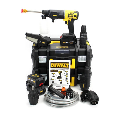 Набор шуруповерт DeWalt DCK482RM 6 в 1 (36 В, 6 Ач)