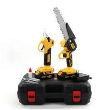 Набір 2в1 DeWalt 24V (секатор, дисплей DCMPP540P1 + пила DCM155N 20)