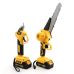 Набір 2в1 DeWalt 24V (секатор, дисплей DCMPP540P1 + пила DCM155N 20)