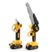 Набір 2в1 DeWalt 24V (секатор, дисплей DCMPP540P1 + пила DCM155N 20)