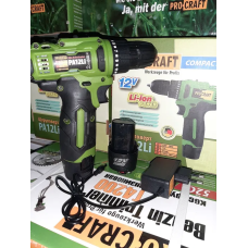 Шуруповёрт PROCRAFT РА-12 Li COMPACT, две батареи