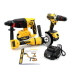 Набор аккумуляторный 3в1 DeWalt 36V (Перфоратор DeWalt DCH133NT + Шуруповерт DeWalt DCD996 + Угловая шлифмашина DeWalt DCG409)