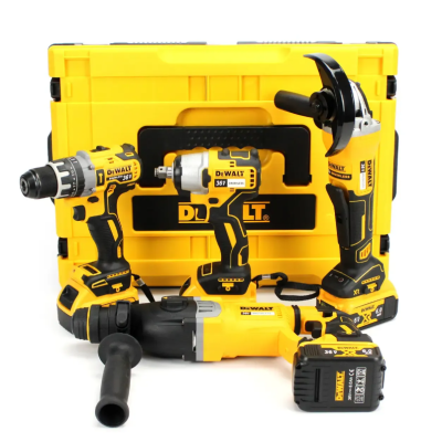 Набор аккумуляторный 4в1 DeWalt 36V (Шуруповерт DCD996 + Болгарка DCG413 + Перфоратор DCH263 + Гайковерт DCF922)