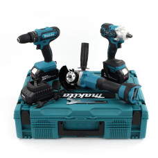 Набір 3в1 Makita 36V (ударний шуруповерт DTW485 + болгарка 9237CB + гайковий ключ DTW301)