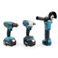Набір 3в1 Makita 36V (ударний шуруповерт DTW485 + болгарка 9237CB + гайковий ключ DTW301)