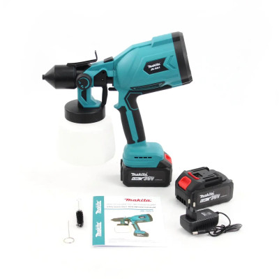 Пістолет-фарбопульт Makita JK-SG1 (36в, 6Аг, три форсунки)