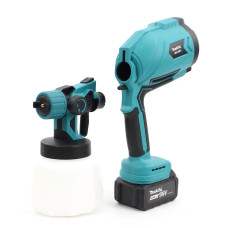 Пістолет-фарбопульт Makita JK-SG1 (36в, 6Аг, три форсунки)