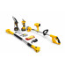 Набір садовий 5в1 DeWalt (DCM160N, DCMPP540P1, DCMST156N, повітродувка, подовжувач) 