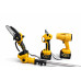 Набір садовий 5в1 DeWalt (DCM160N, DCMPP540P1, DCMST156N, повітродувка, подовжувач) 