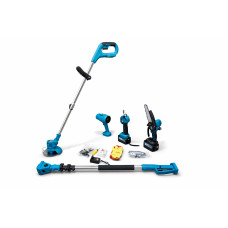 Набір для саду Makita 48V 5в1 (секатор DUP365+DUC155Z пилка+телескоп 2,0м+ тример UR120DWAE)
