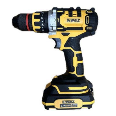 Шуруповерт ударний акумуляторний DeWALT DCD796 (24V, 5AH)