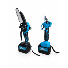 Набір для саду Makita 48V 3в1 (2 ланцюги, секатор DUP365+DUC155Z пилка+телескоп 2,6м)