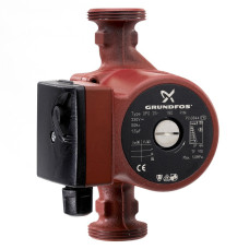 Насос циркуляционный Grundfos UPS 25-60 180 + гайки, кабель с вилкой