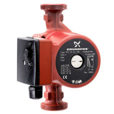 Насос циркуляционный Grundfos UPS 25-40 180 + гайки, кабель с вилкой